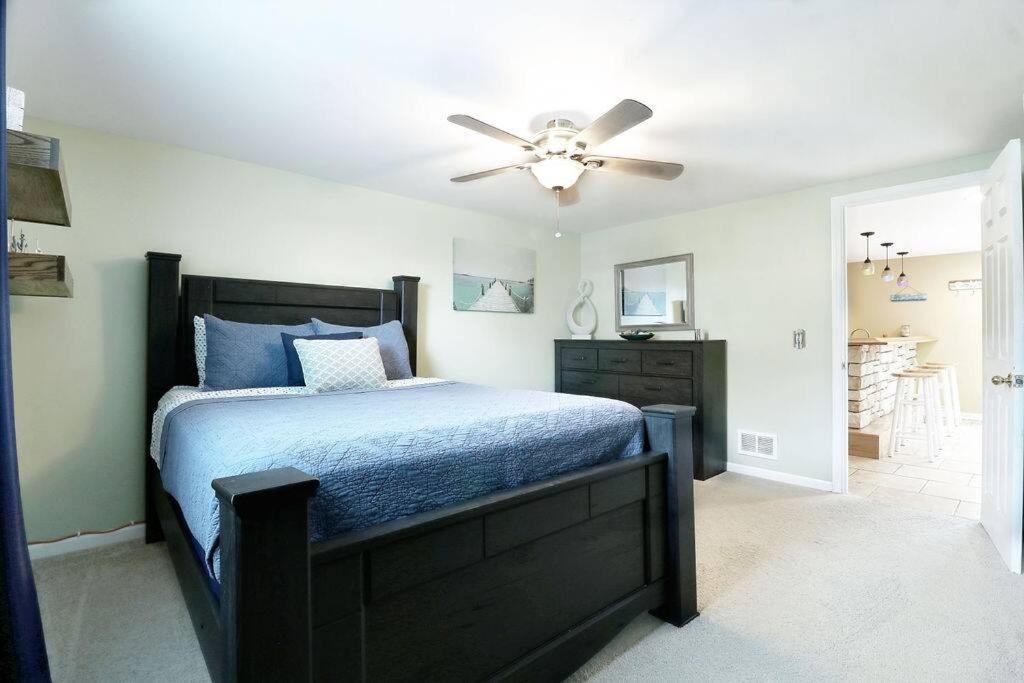 Chain O Lakes Nautical 4Bed 3Bath Waterfront With Bonus Room, Large Deck And Hot Tub Fox Lake Exterior photo